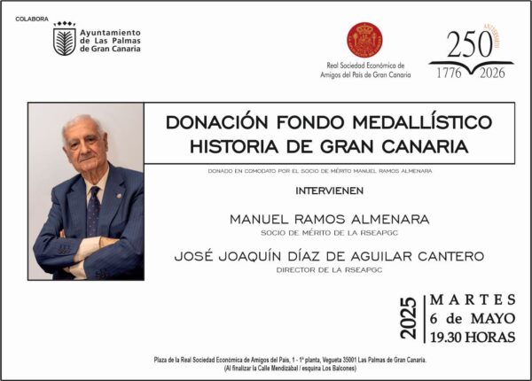 Donación de fondo medallístico
