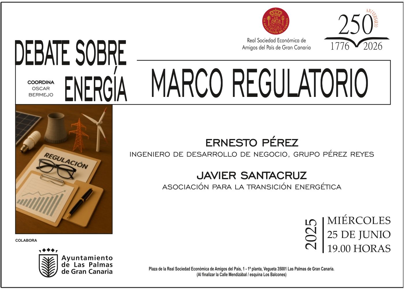 Debate sobre el marco regulatorio de la energía