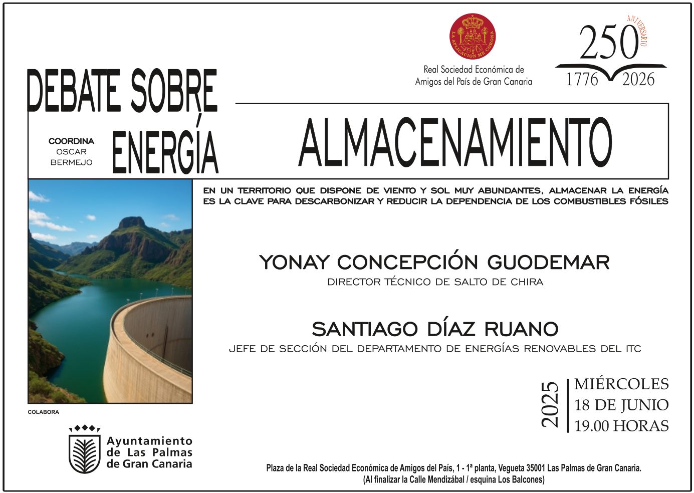 Debate sobre energía. Almacenamiento