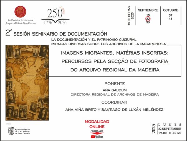 Imagens migrantes, matérias inscritas:percursos pela seççao de fotografia do Arquivo regional da Madeira