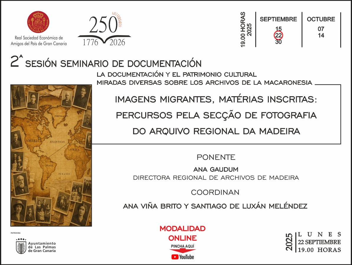 Imagens migrantes, matérias inscritas:percursos pela seççao de fotografia do Arquivo regional da Madeira