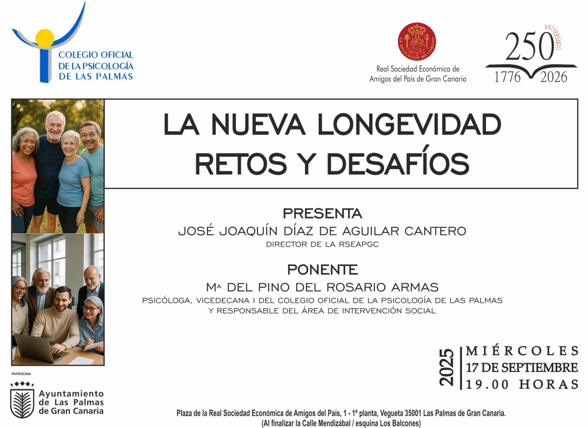 Conferencia La nueva longevidad