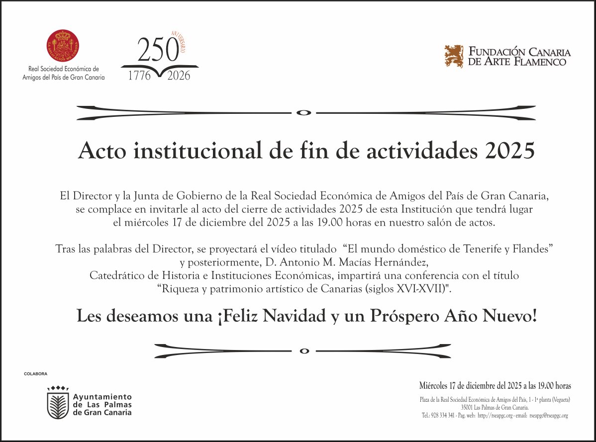 Acto institucional RSEAPGC 2025